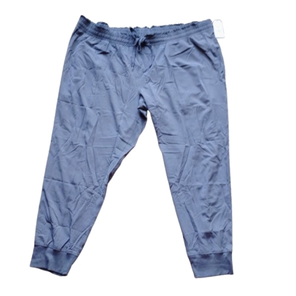 NWT Time and Tru Maternity Joggers XXL Silky Lightweight Gray Lounge Pants